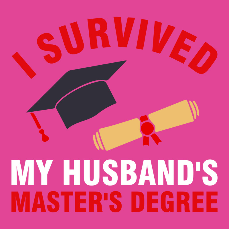 I Survived My Husbands Masters Degree Hipster T-Shirt by zeynelntiwaam | Artistshot