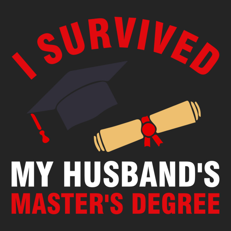 I Survived My Husbands Masters Degree Hipster 3/4 Sleeve Shirt by zeynelntiwaam | Artistshot