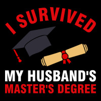 I Survived My Husbands Masters Degree Hipster Men's 3/4 Sleeve Pajama Set | Artistshot