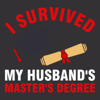 I Survived My Husbands Masters Degree Hipster Vintage Hoodie And Short Set | Artistshot