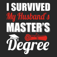 I Survived My Husbands Masters Degree Masters Grad Men's T-shirt Pajama Set | Artistshot