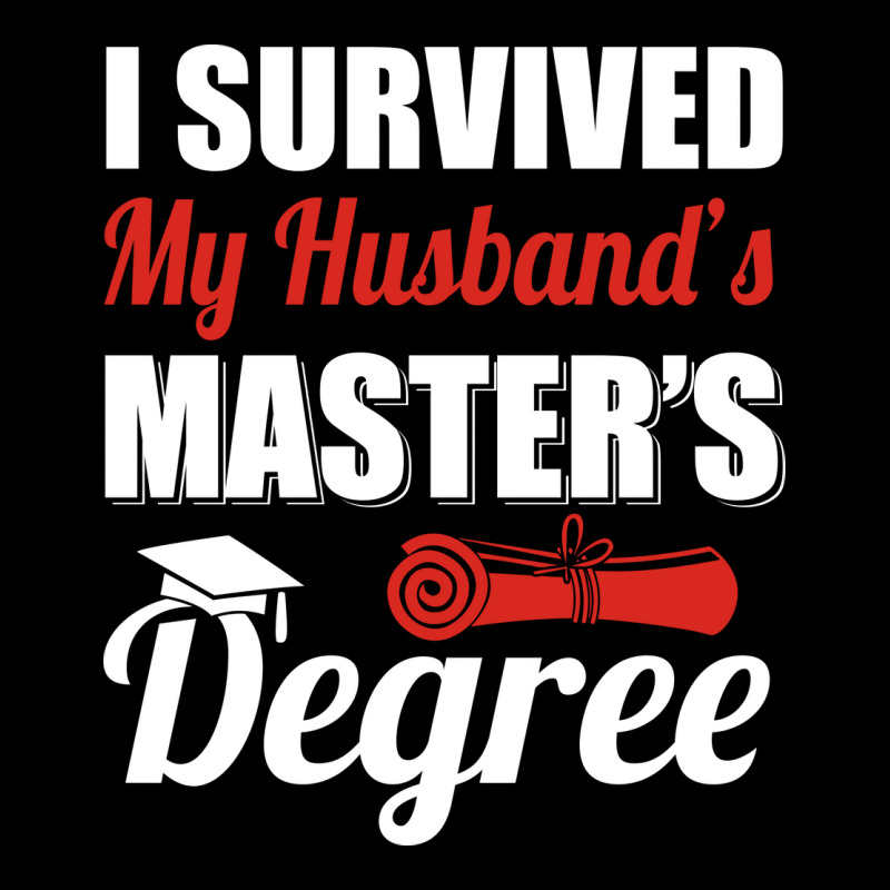 I Survived My Husbands Masters Degree Masters Grad Lightweight Hoodie by zeynelntiwaam | Artistshot