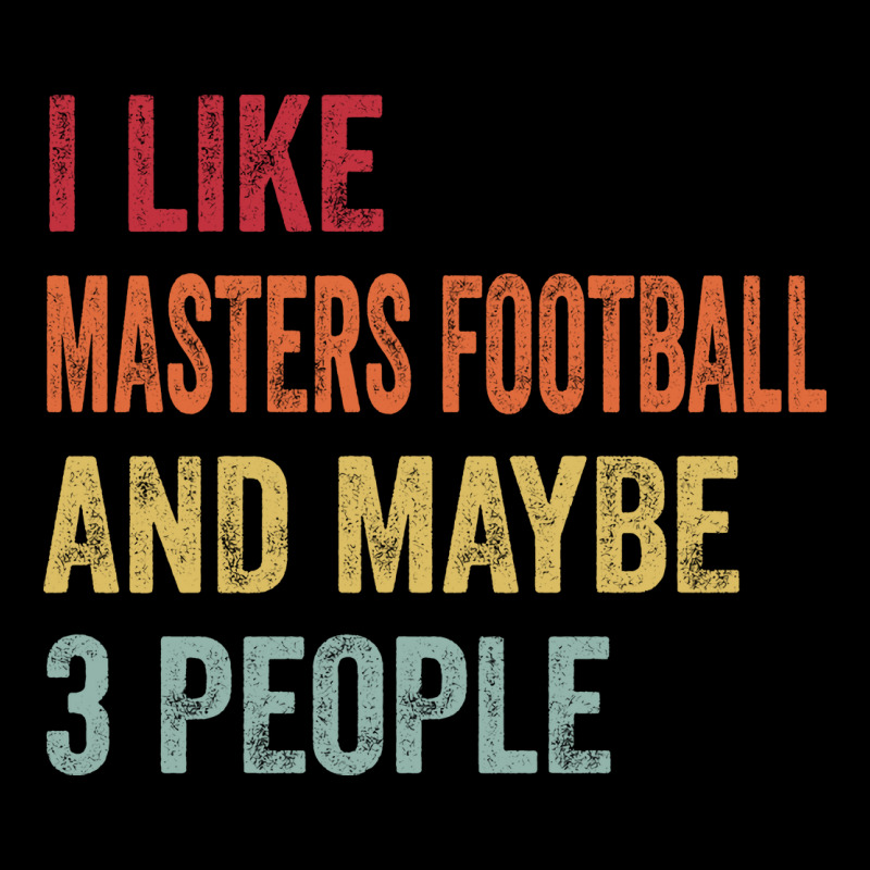 I Like Masters Football Maybe 3 People Masters Foo Men's Long Sleeve Pajama Set by bajlanpyszd | Artistshot