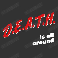 Death Is All Around  Meme Parody Nihilist Design Baby Bodysuit | Artistshot