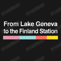 From Lake Geneva To The Finland Station   Lyrics F Flannel Shirt | Artistshot