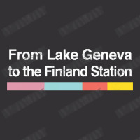 From Lake Geneva To The Finland Station   Lyrics F Vintage Short | Artistshot