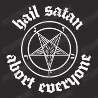 Hail Satan  Abort Everyone 2 Racerback Tank | Artistshot