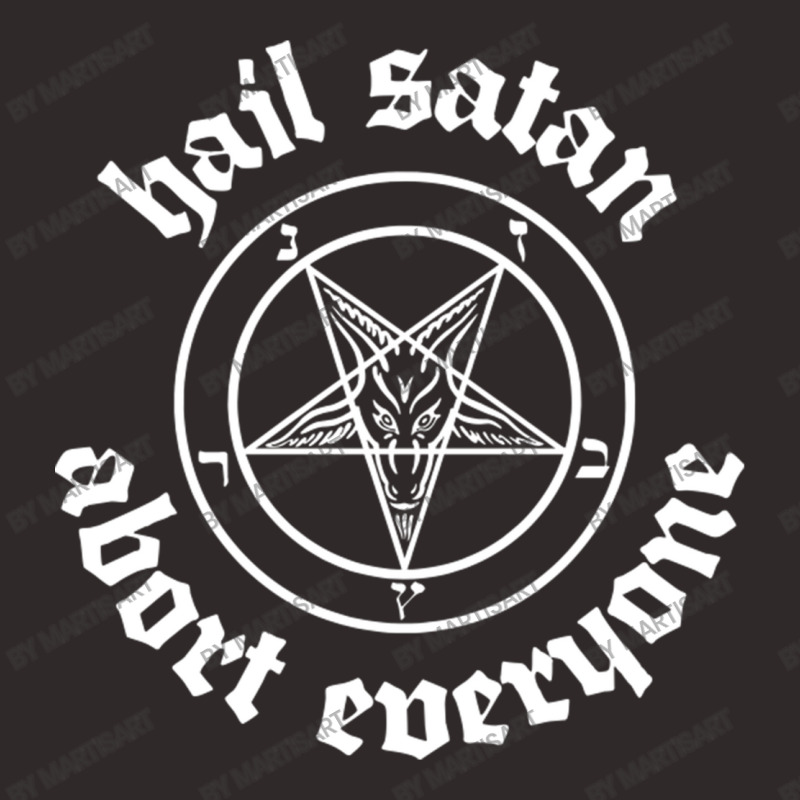 Hail Satan  Abort Everyone 2 Racerback Tank by MartisArt | Artistshot