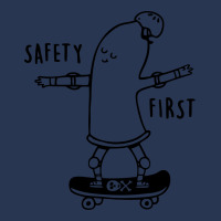 Protect Yourself Funny Skateboard Ladies Denim Jacket | Artistshot