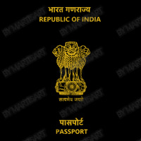 India  Vintage Look Passport Design Adjustable Cap | Artistshot