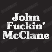 John Fuckin' Mcclane   80s Action Movie Fan Gift Vintage Cap | Artistshot