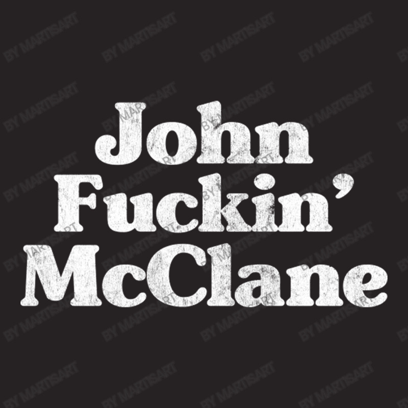 John Fuckin' Mcclane   80s Action Movie Fan Gift Vintage Cap by MartisArt | Artistshot