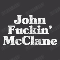 John Fuckin' Mcclane   80s Action Movie Fan Gift Ladies Curvy T-shirt | Artistshot