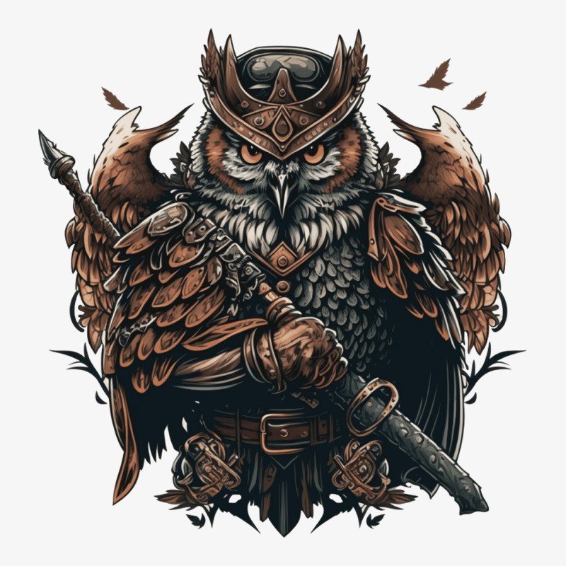 Owl Master Angry Ladies Fitted T-Shirt by AustinBranch111 | Artistshot