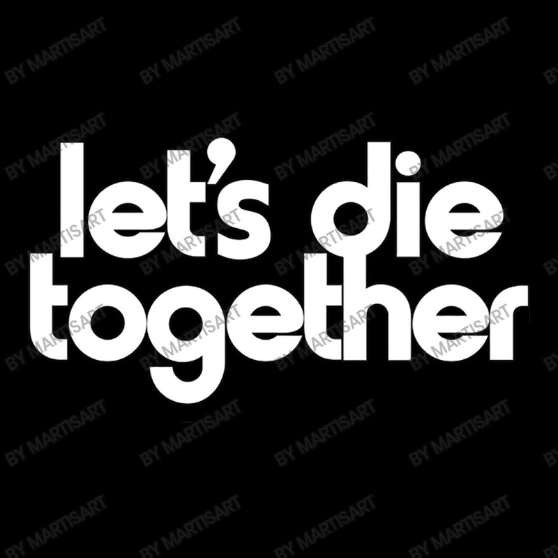 Let's Die Together   Nihilist Romance Women's V-Neck T-Shirt by MartisArt | Artistshot