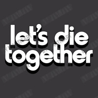 Let's Die Together   Nihilist Romance Ladies Curvy T-shirt | Artistshot