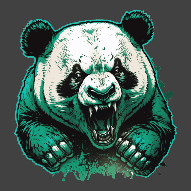 Panda Angry Vintage T-Shirt by YaelWorkman180 | Artistshot