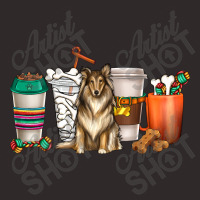 Collie Dog Coffee Cups Racerback Tank | Artistshot