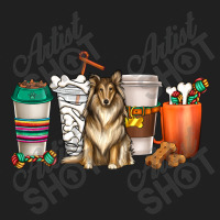 Collie Dog Coffee Cups Ladies Polo Shirt | Artistshot