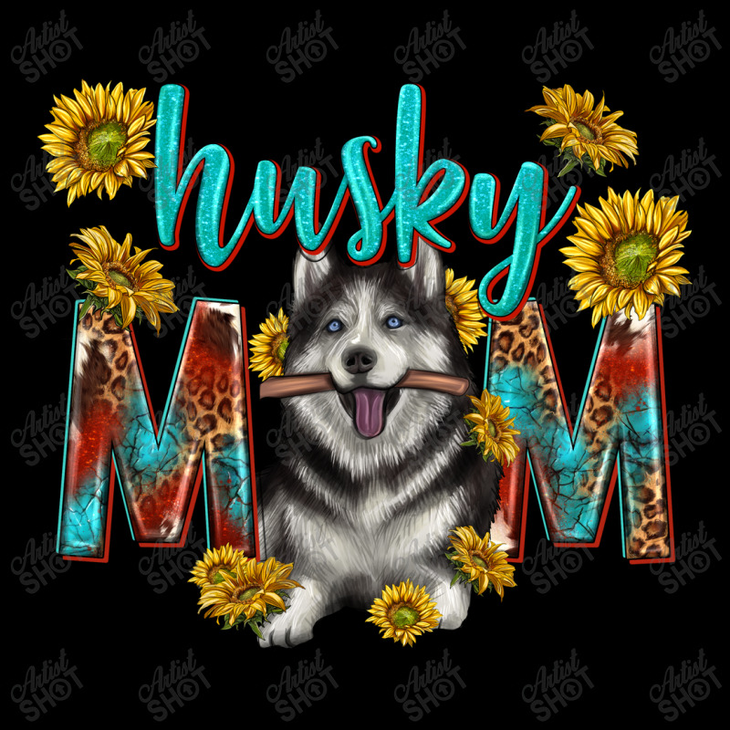 Western Alaskan Husky Mom Maternity Scoop Neck T-shirt by enoddigitalart@gmail.com | Artistshot