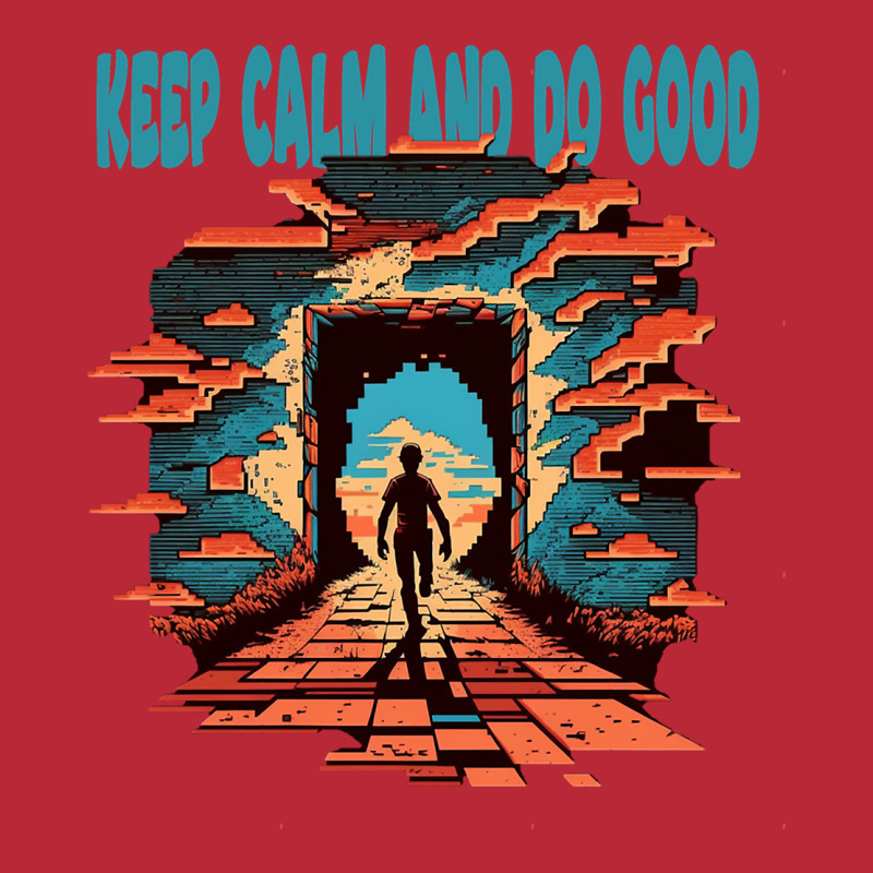 Keep Calm And Do Good Women's V-Neck T-Shirt by ANDRES MEJIA | Artistshot