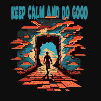 Keep Calm And Do Good Crop Top | Artistshot