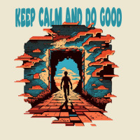 Keep Calm And Do Good Cropped Hoodie | Artistshot