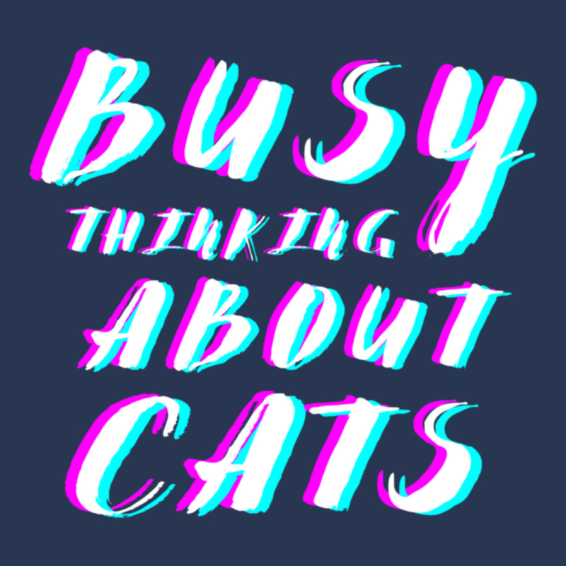 Busy Thinking About Cats Men Denim Jacket | Artistshot