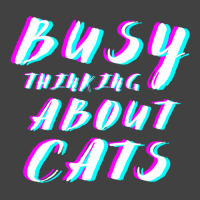 Busy Thinking About Cats Vintage T-shirt | Artistshot