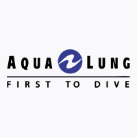 Aqualung   First To Dive T-shirt | Artistshot