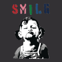 Banksy Graffiti Quote Smile With Girl Vintage Hoodie And Short Set | Artistshot