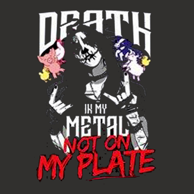 Death In My Metal Not On My Plate Men's Champion Hoodie | Artistshot