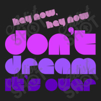 Don't Dream It's Over Retro Font Ladies Polo Shirt | Artistshot