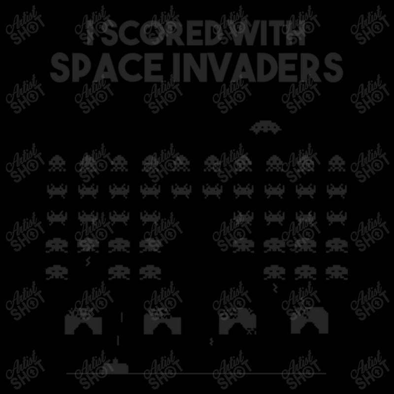 I Scored With Space Invaders   Retro Gaming Design Adjustable Cap by NovaArt | Artistshot