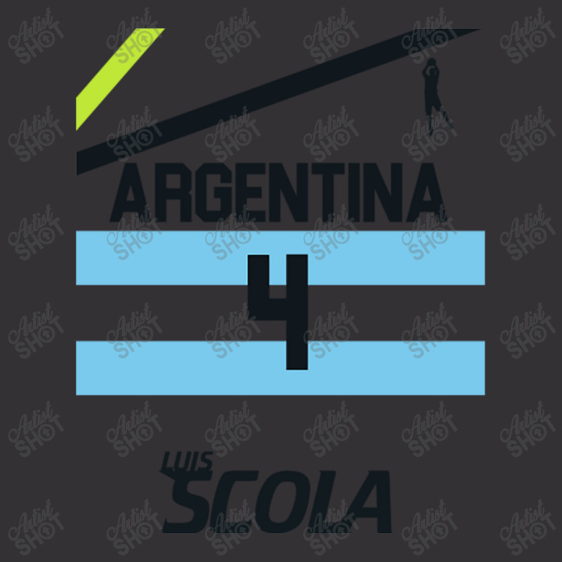 Luis Scola Argentina Basketball Jersey Vintage Hoodie And Short Set | Artistshot