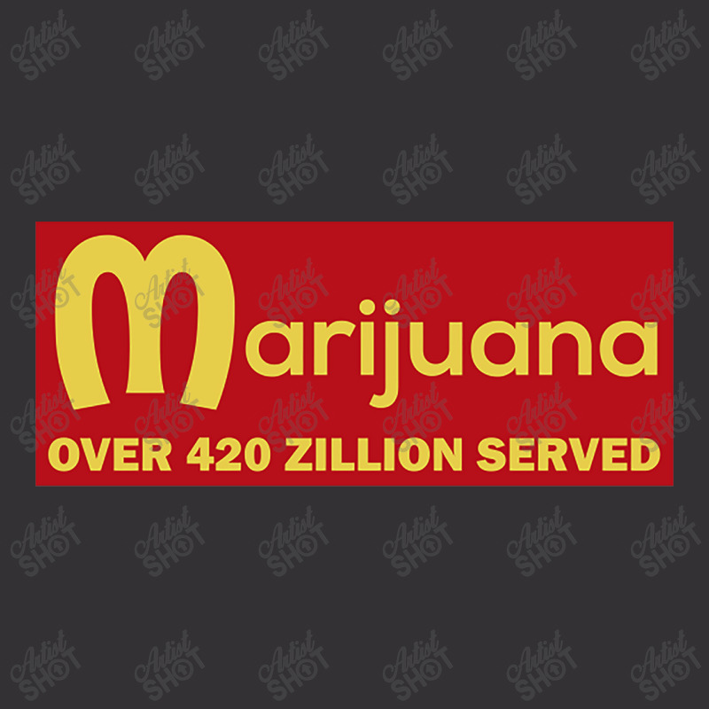 Marijuana Over 420 Zillion Served Vintage Short | Artistshot