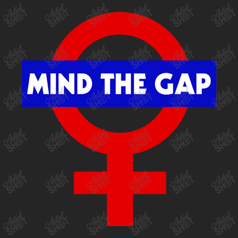 Mind The Gap  Feminist Power Symbol Design Unisex Hoodie | Artistshot