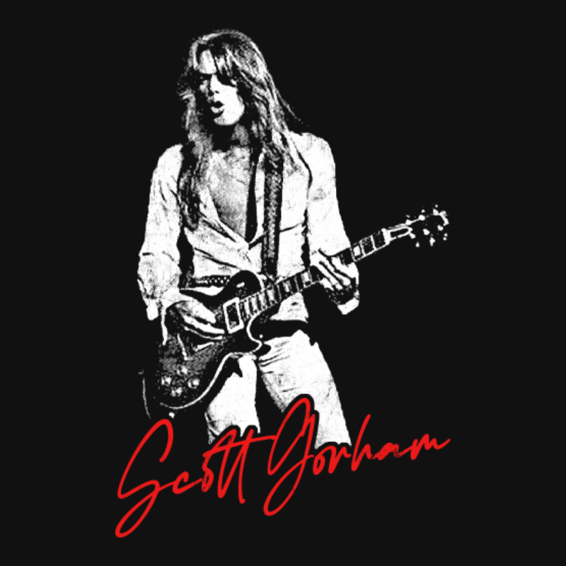 Scott Gorham  Vintage Look Design Graphic T-shirt by omodunudanue | Artistshot