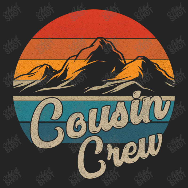 Cousin Crew Camping Outdoor Sunset Summer Camp 3/4 Sleeve Shirt by Kawar001 | Artistshot