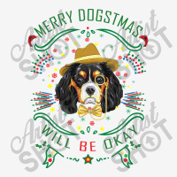 Merry Dogstmas Will Be Okay Merry Christmas, Funny Ladies Polo Shirt | Artistshot