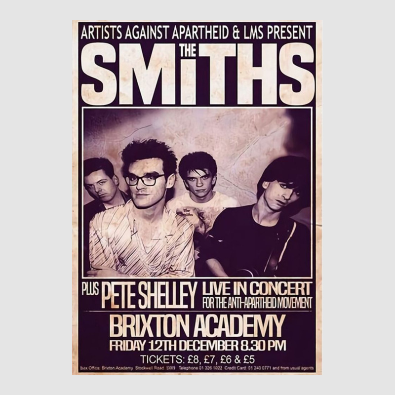 The Smiths 1986 The Final Concert Exclusive T-shirt by hanniehan | Artistshot