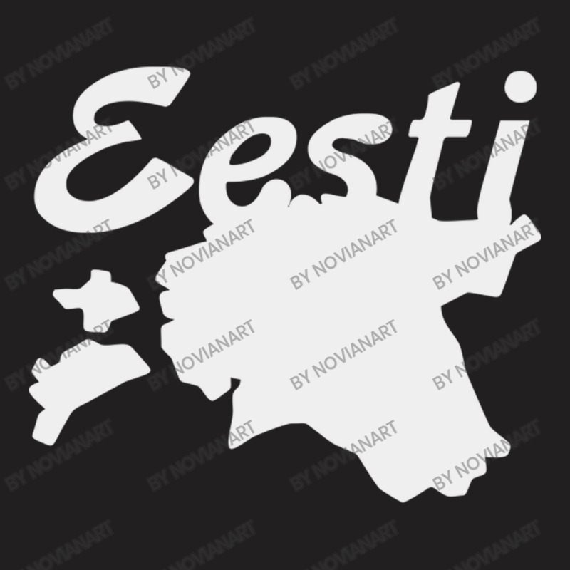 Estonia Country Map T-shirt | Artistshot