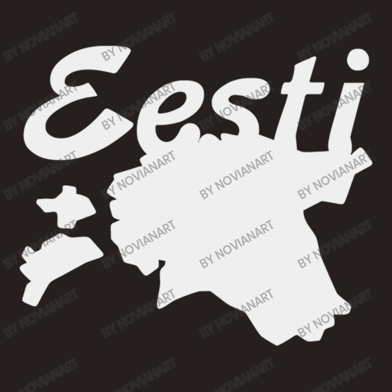 Estonia Country Map Tank Top | Artistshot