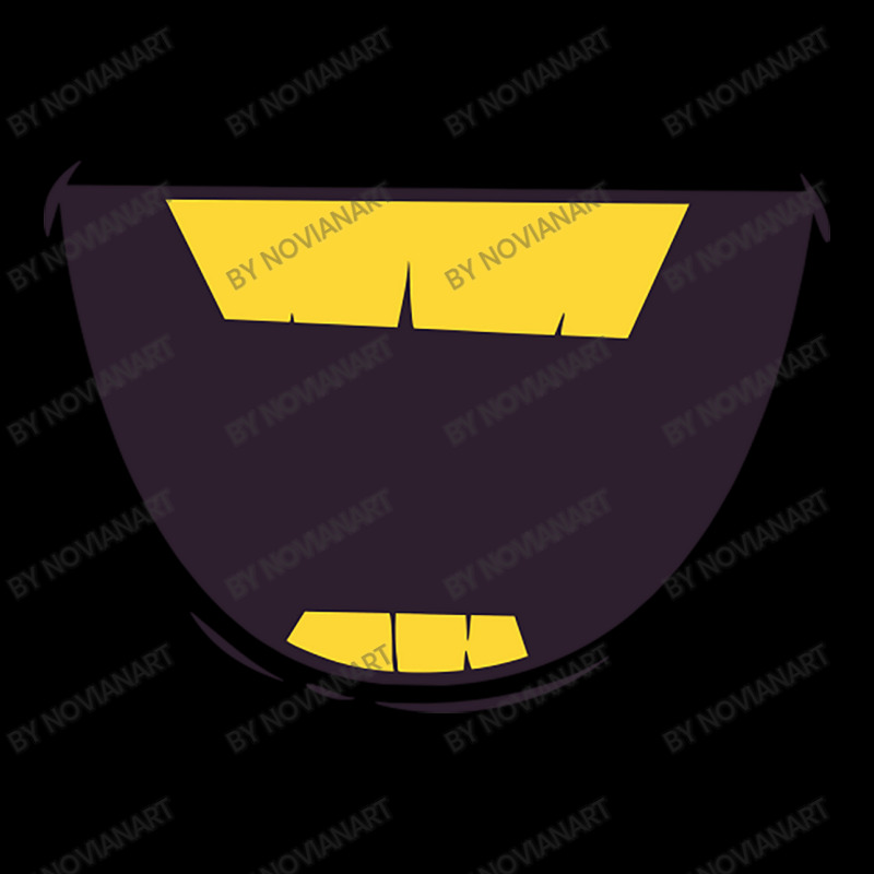 Huge Smile Mouth Face Cropped Hoodie by NovianArt | Artistshot