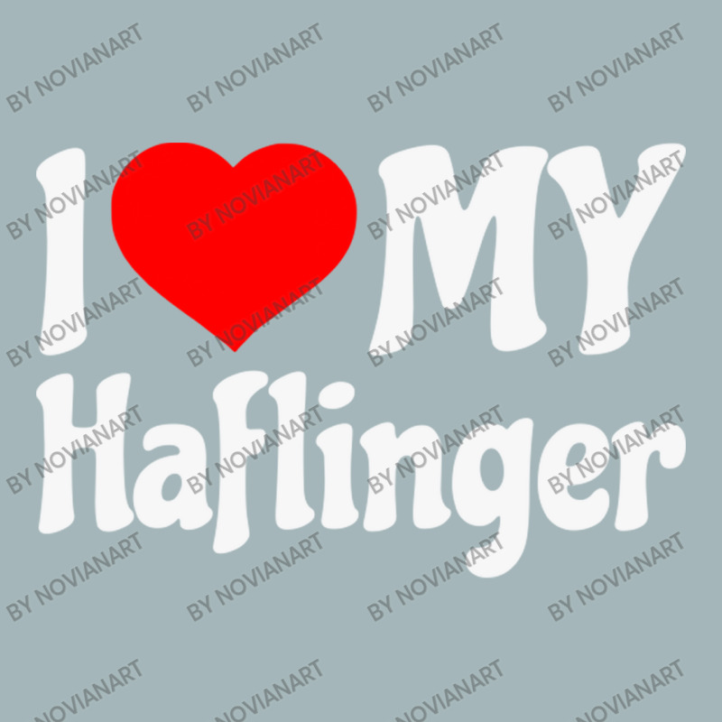 I Love My Haflinger   Horse Unisex Sherpa-lined Denim Jacket | Artistshot