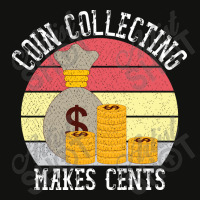 Funny Coin Collector Gift For Coin Lovers Scorecard Crop Tee | Artistshot