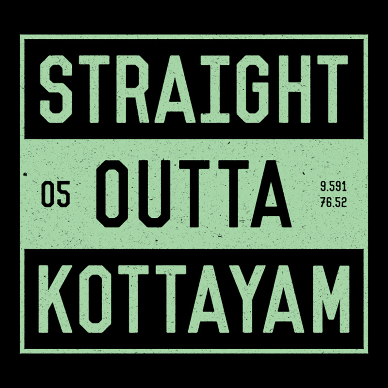 Straight Outta Kottayam  Funny Malayalam Phrases Zipper Hoodie by JOHN CHAVEZ | Artistshot