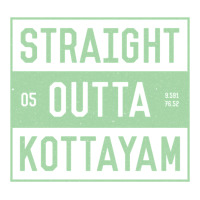 Straight Outta Kottayam  Funny Malayalam Phrases Women's Pajamas Set | Artistshot