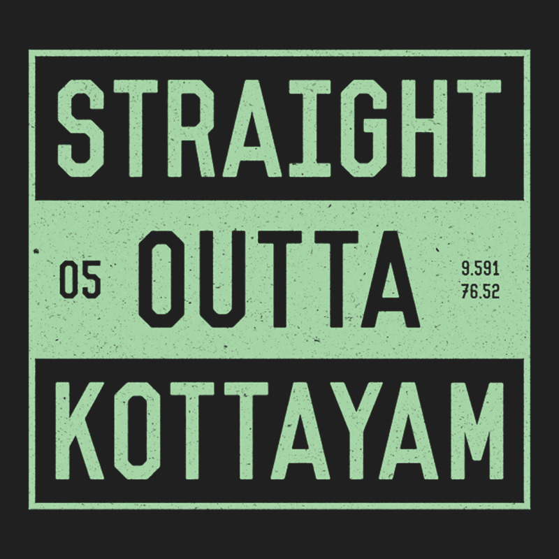 Straight Outta Kottayam  Funny Malayalam Phrases Ladies Polo Shirt by JOHN CHAVEZ | Artistshot