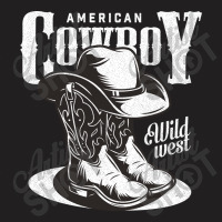 American Cowboy Retro Vintage T-shirt | Artistshot